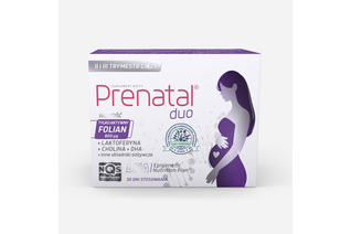 PRENATAL DUO (PRENATAL CLLASIC 30 tabletek i PRENATAL DHA 60 kapsułek)