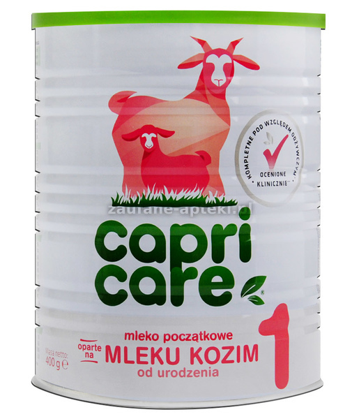 Capricare 2 mleko następne oparte na mleku kozim od 6 miesiąca, 400 g -  cena