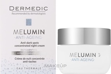 DERMEDIC MELUMIN ANTI-AGEING KREM KONCENTRAT PRZECIW PRZEBARWIENIOM NA NOC 50 ml