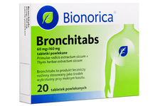 BRONCHITABS 20 tabletek