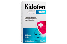 KIDOFEN MAX 250 mg/5 ml 100 ml zawiesina doustna