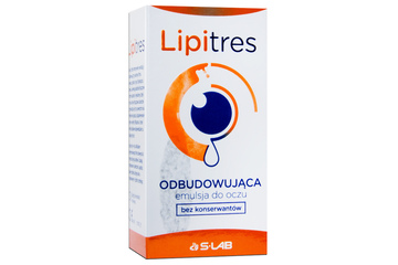 LIPITRES ODBUDOWUJĄCA EMULSJA DO OCZU 10 ml krople