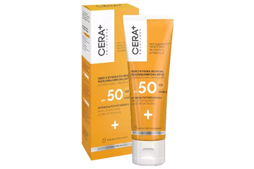 CERA+ SOLUTIONS KREM Z WYSOKĄ OCHRONĄ PRZECIWSŁONECZNĄ SPF 50 DO SKÓRY SUCHEJ I WRAŻLIWEJ 50 ml