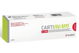 CARTINORM XL TRIO 36 mg/2,25 ml 1 ampułko-strzykawka