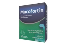 MUCOFORTIN 600 mg 10 tabletek musujących