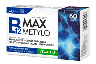 B12 MAX METYLO 60 tabletek