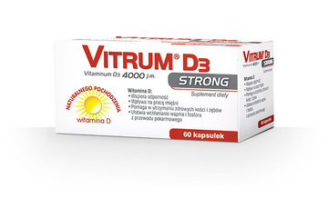 VITRUM D3 STRONG 4000 j.m. 60 kapsułek